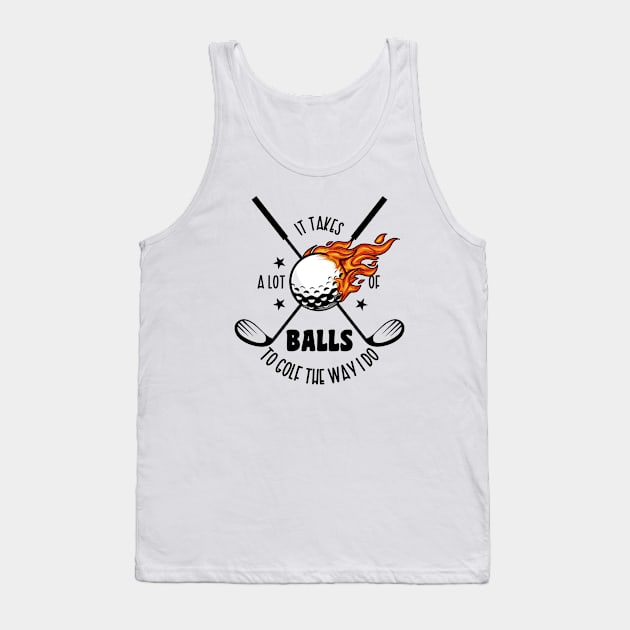 Golfing Tank Top by Xtian Dela ✅